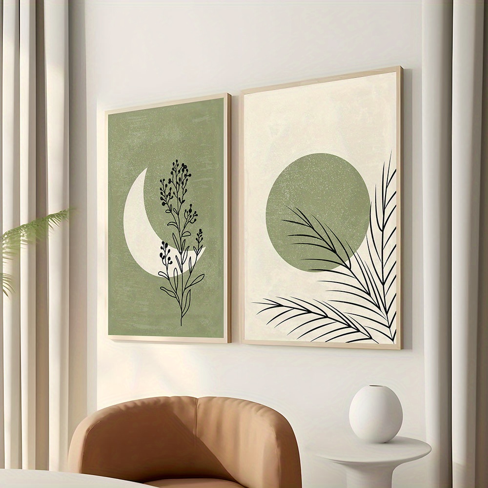 Plant Parenting - 2 шт./компл. богемное растение, луна, солнце,