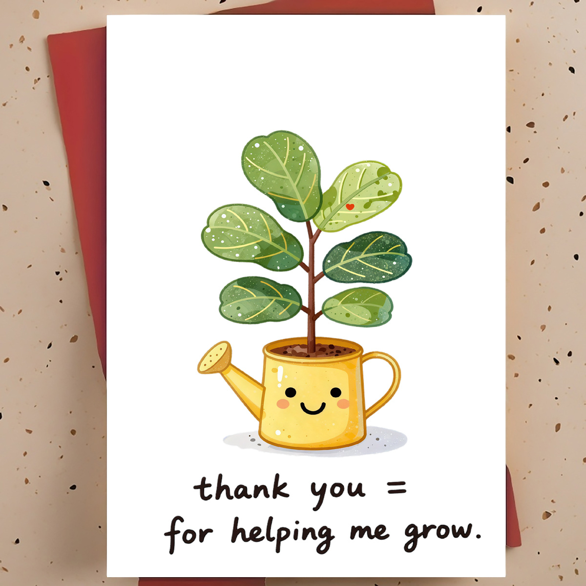 Plant Parent Free - Милая и теплая благодарственная открытка для
