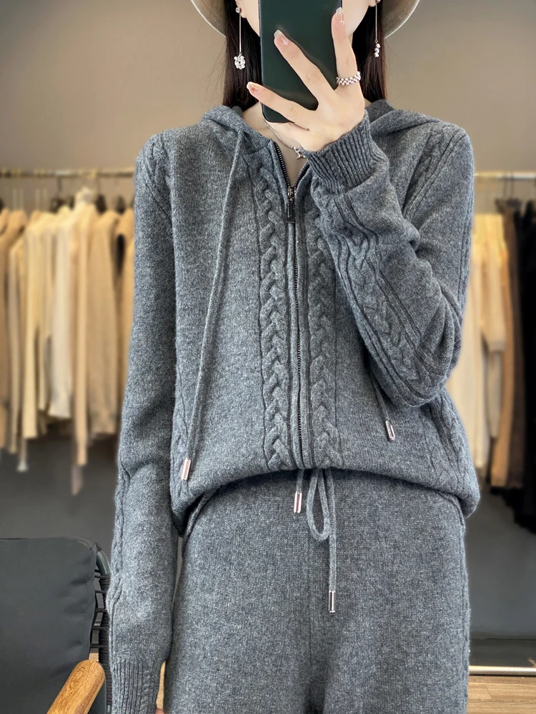 Plant Parent Hoodie - Женский комплект из 2 предметов: кардиган