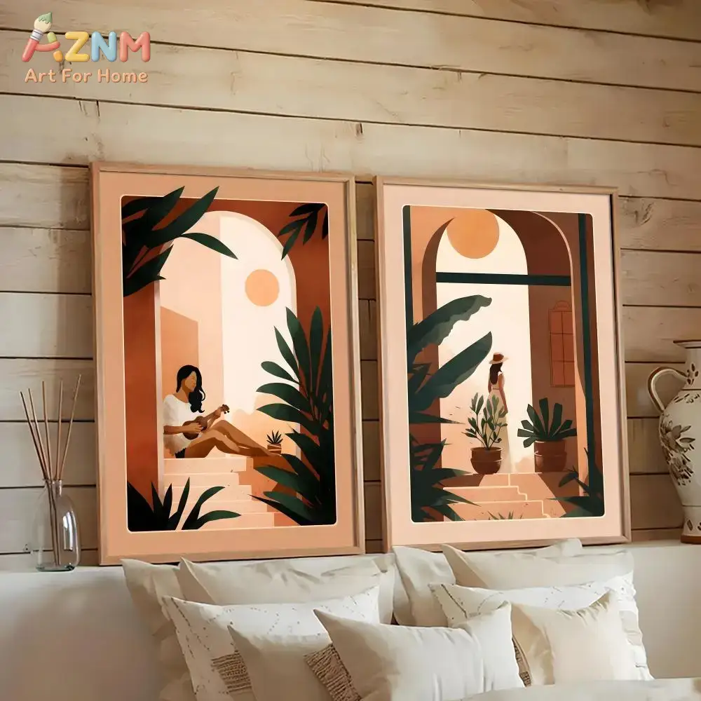 AZNM Терракотовый постер в сти – обзор и цена Plant Parenting
